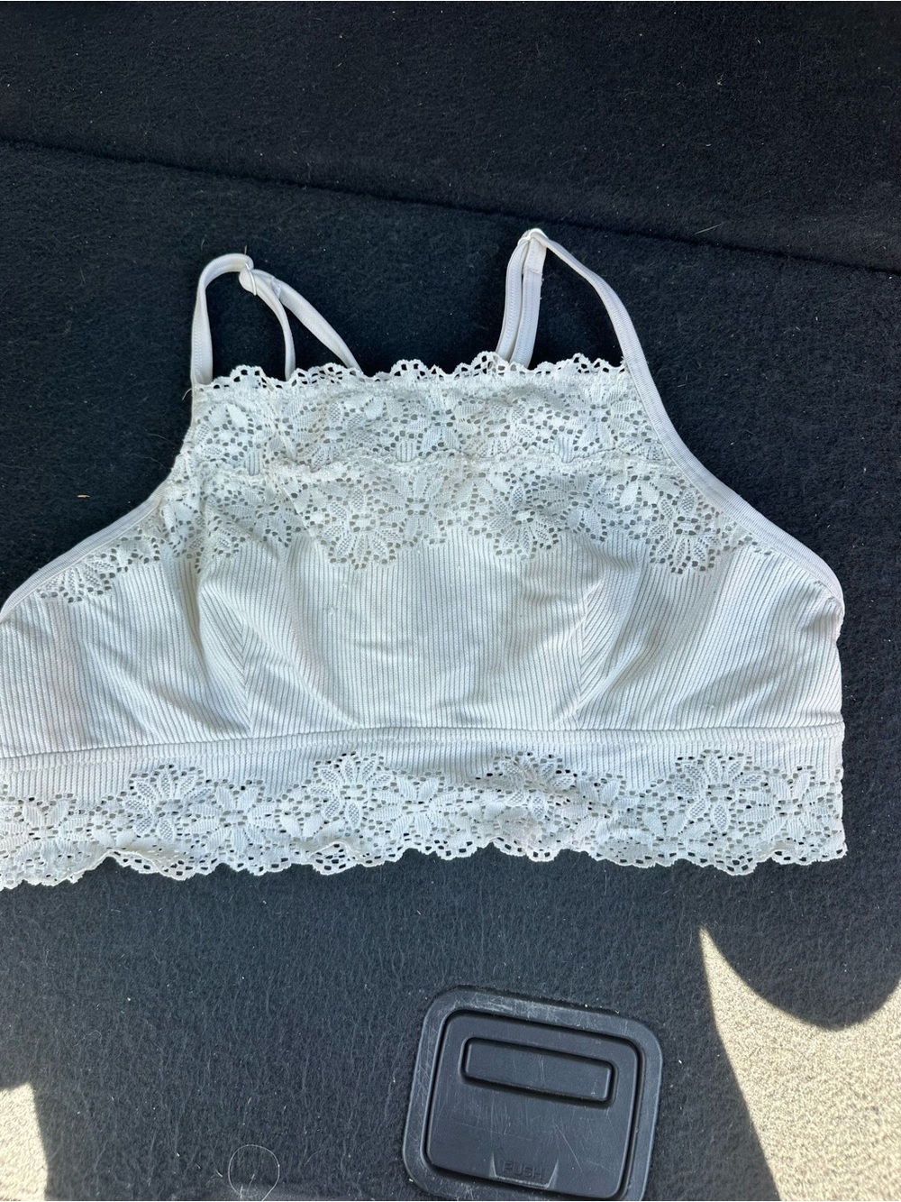 aerie White Lace Bralette
